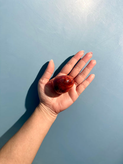 Carnelian Standing Freeform Option M | Motivation, Creativity & Courage Crystal