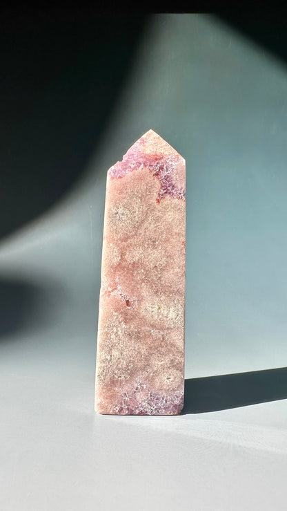 Pink Amethyst Obelisk – Option B