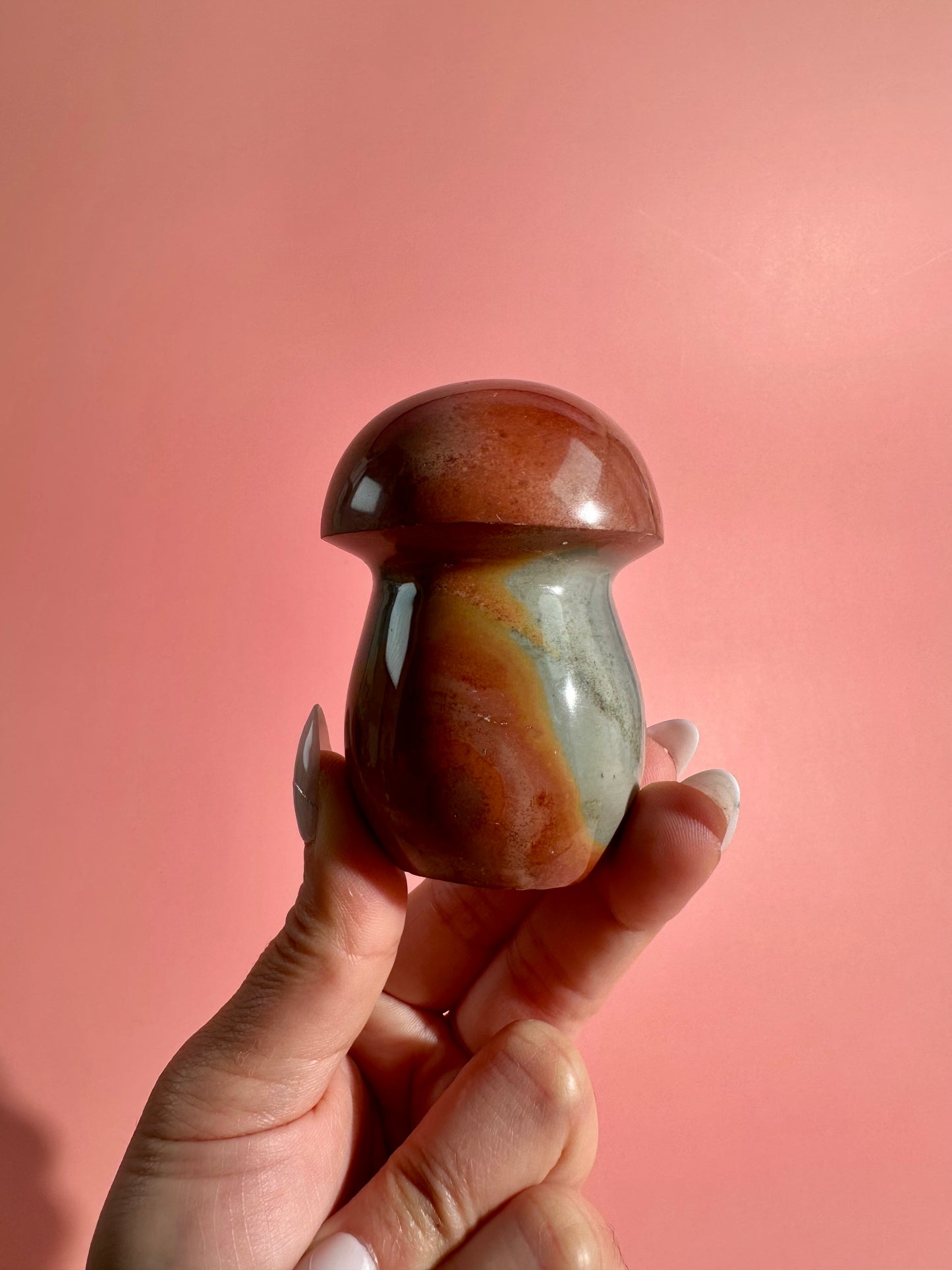 Polychrome Jasper Mushroom – Option D