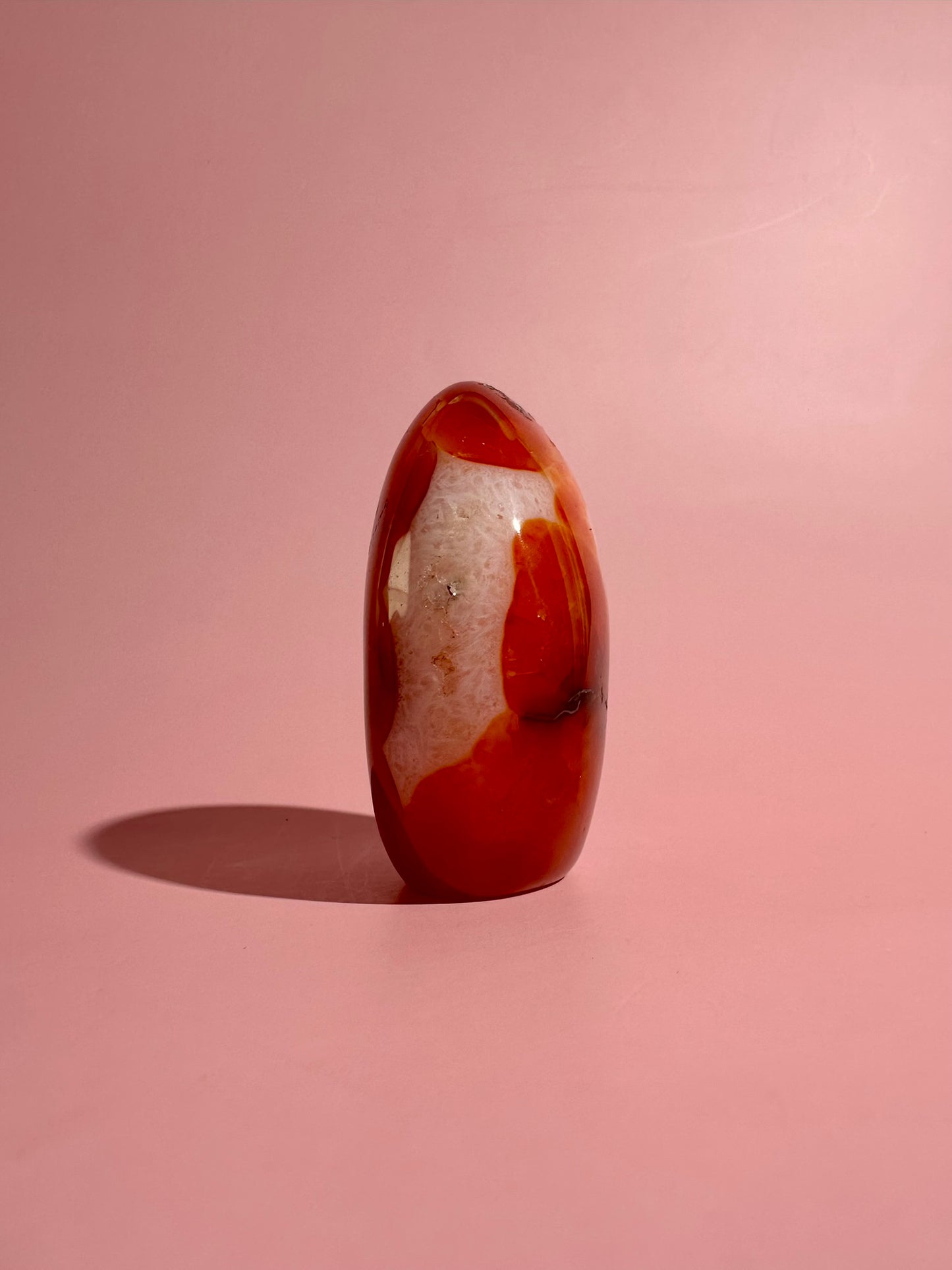 Carnelian Standing Freeform – Option A | Courage, Confidence & Vitality Crystal