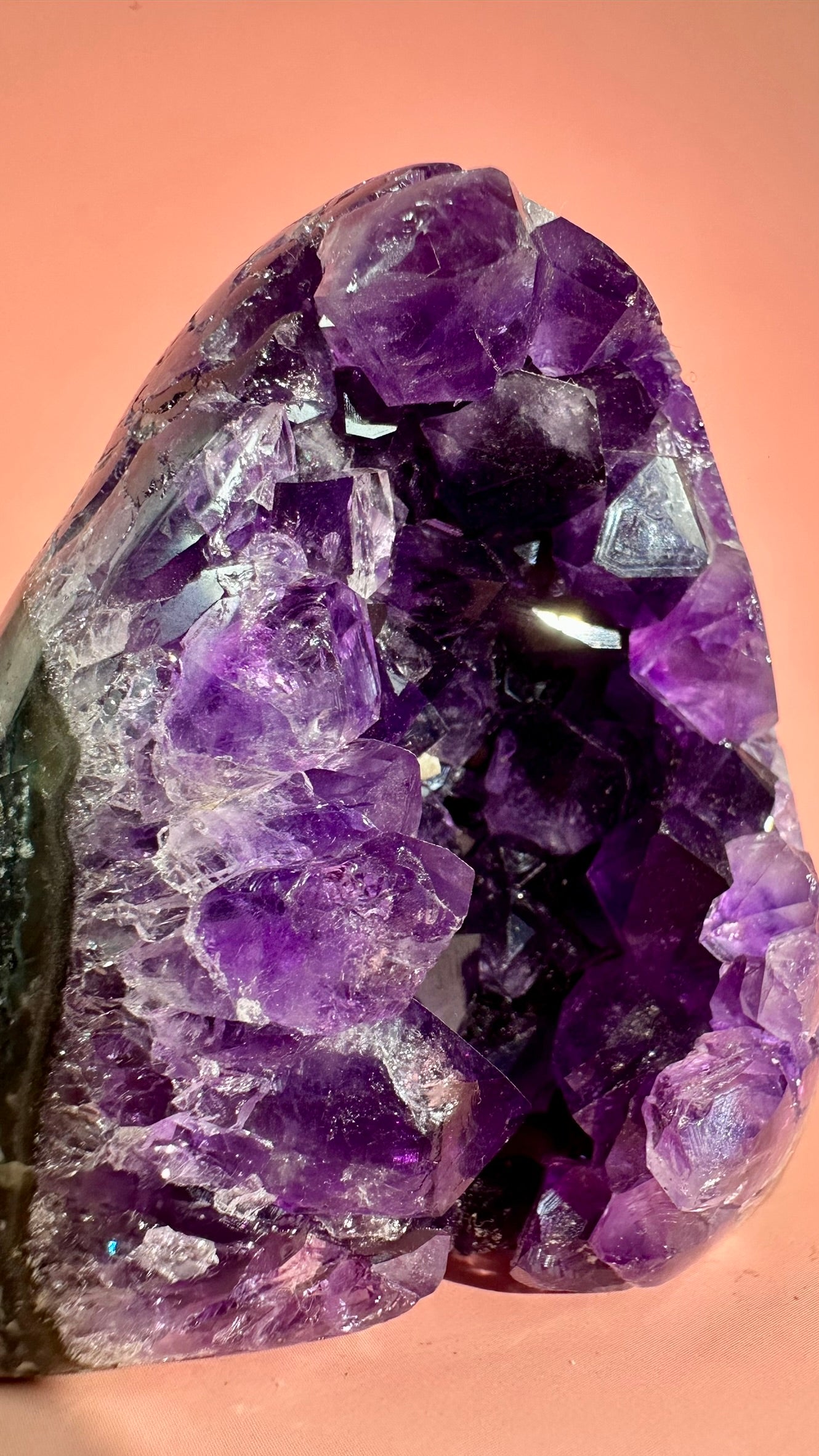 Small Uruguayan Amethyst Cut Base – Option F