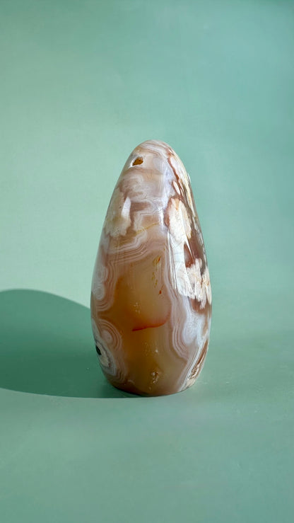 Flower Agate Freeform – Option F