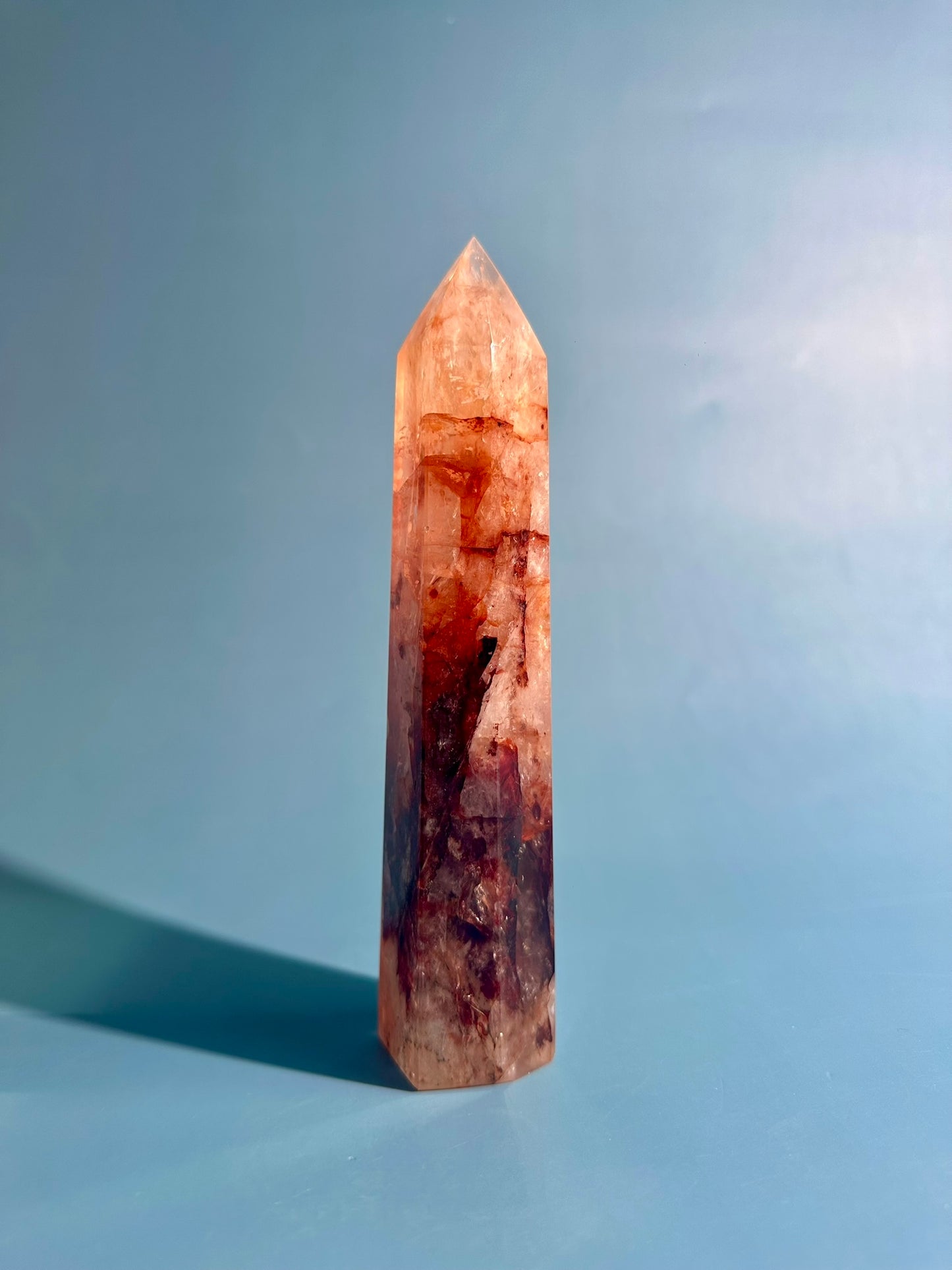 Fire Quartz Tower – Option C | Strength, Transformation & Clarity Energy