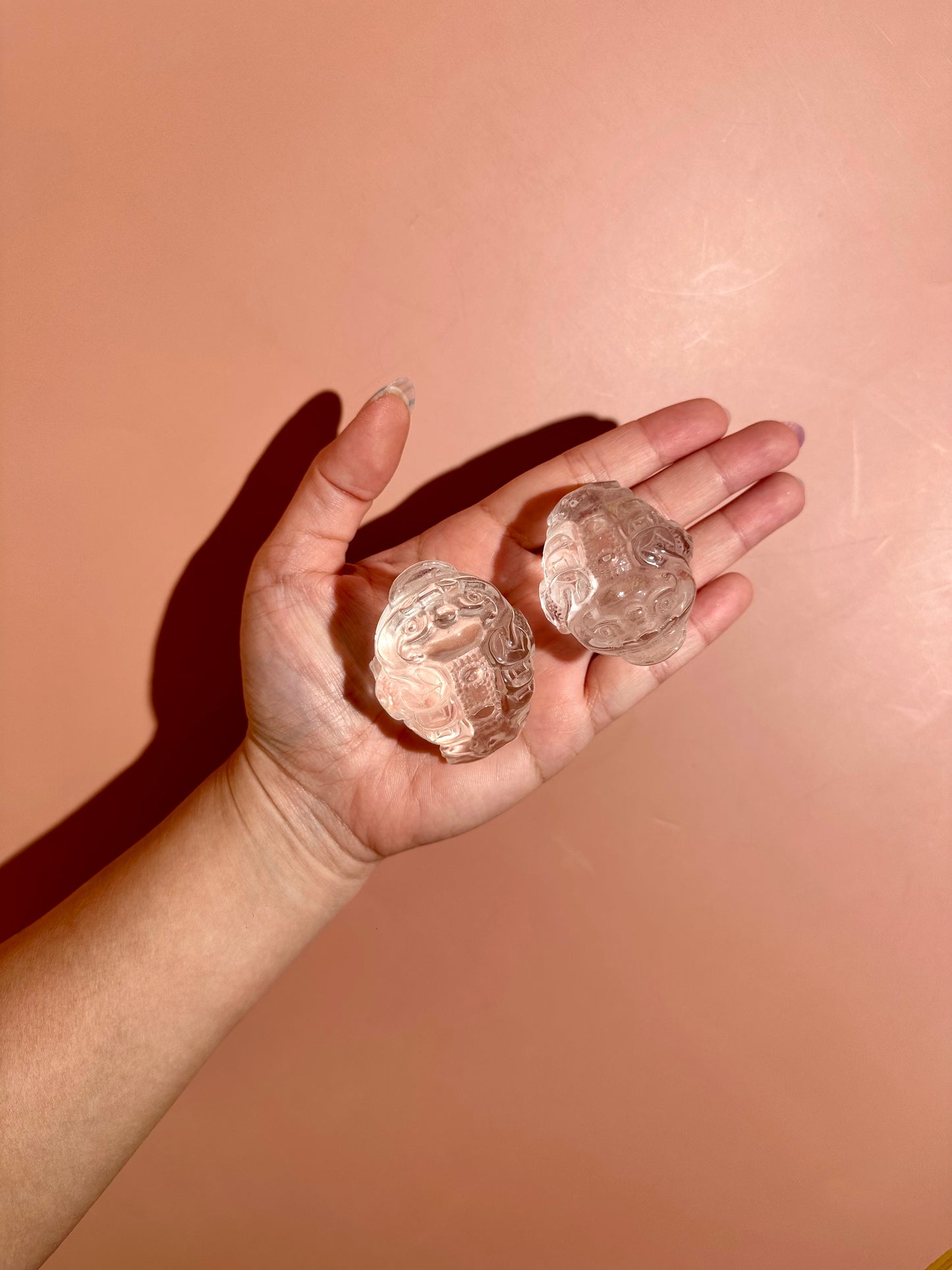 Clear Quartz Money Toad | Intuitively Chosen Prosperity, Clarity & Manifestation Energy