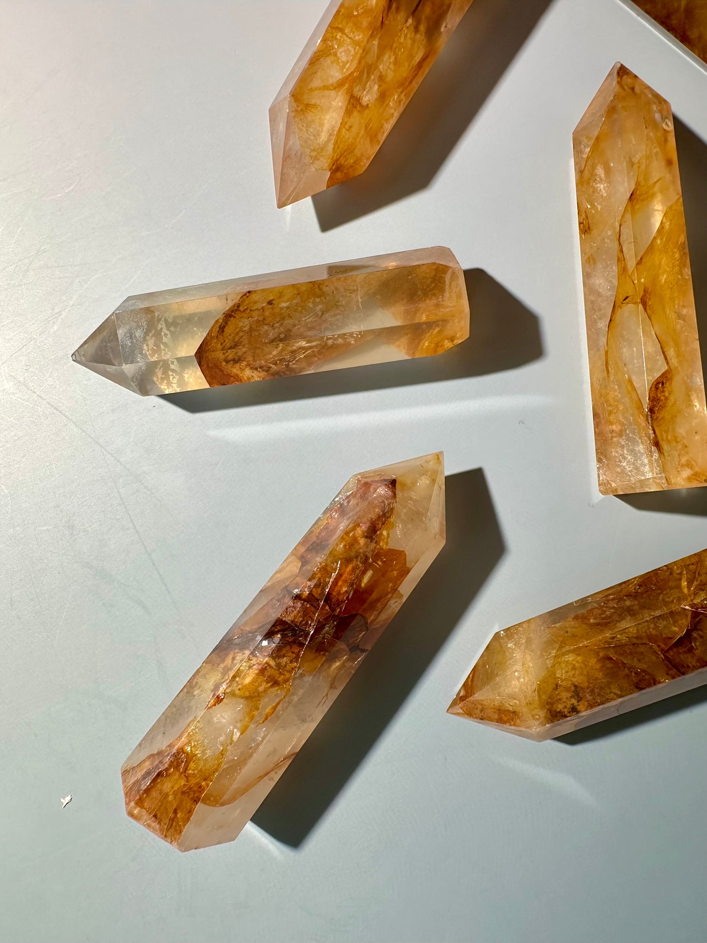 Golden Healer Quartz Tower | Intuitively Chosen Healing, Abundance & Positive Energy