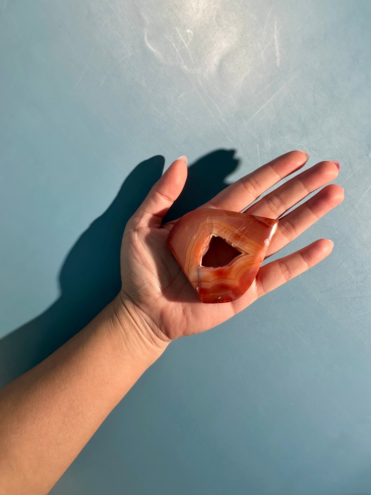 Carnelian Flame Option P | One-of-a-Kind Creative Energy Crystal