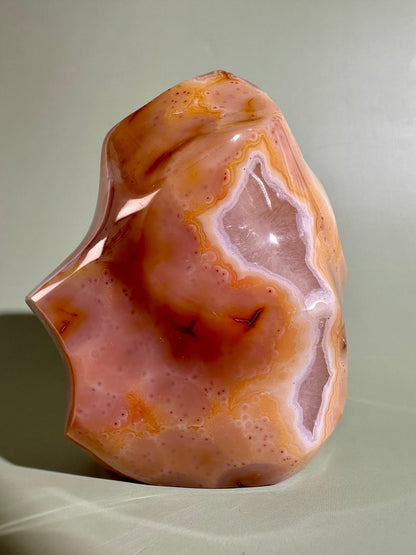Carnelian Flame – Option I | Collector Statement Crystal, Strength & Transformation
