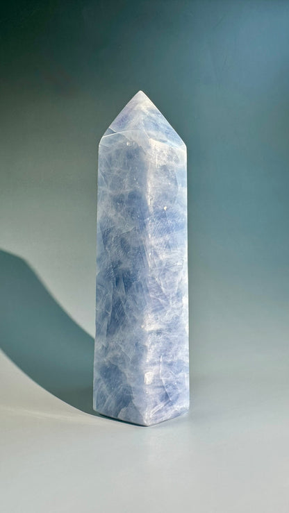 Blue Calcite Tower – Option B