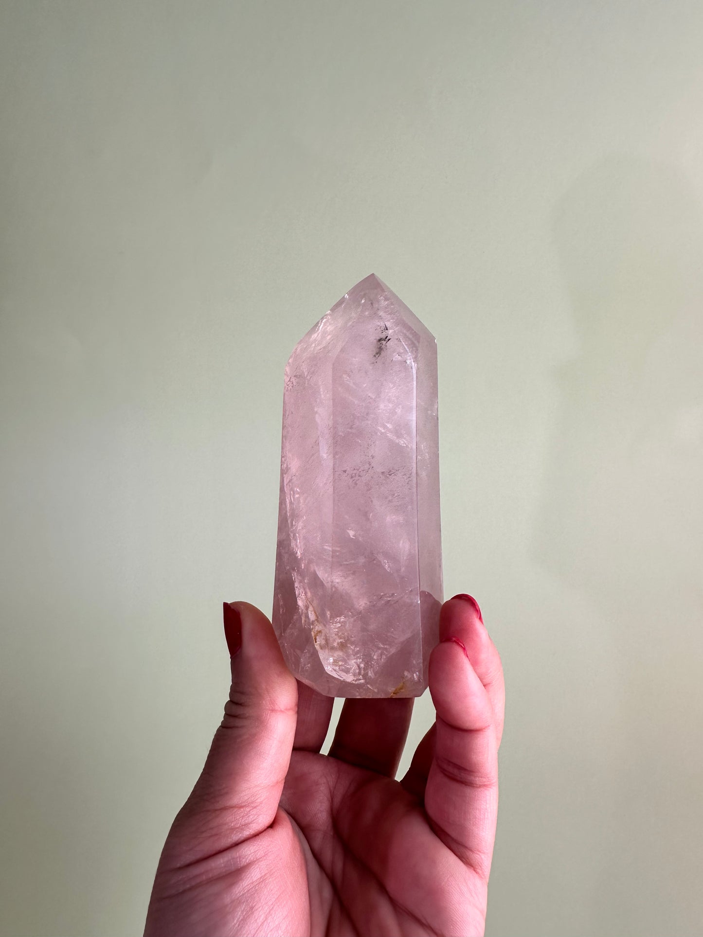 Medium Rose Quartz Tower