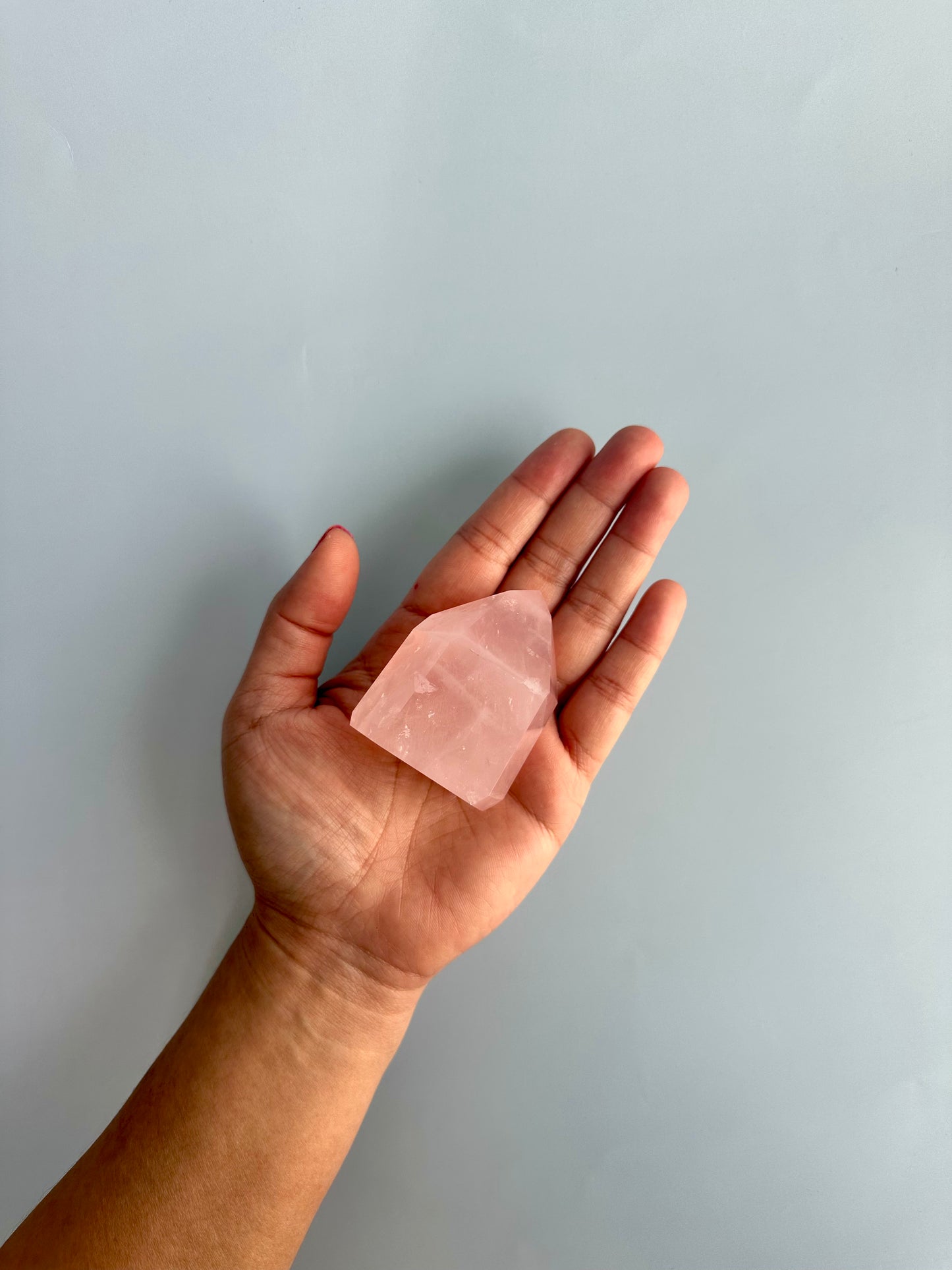 Small Rose Quartz Tower