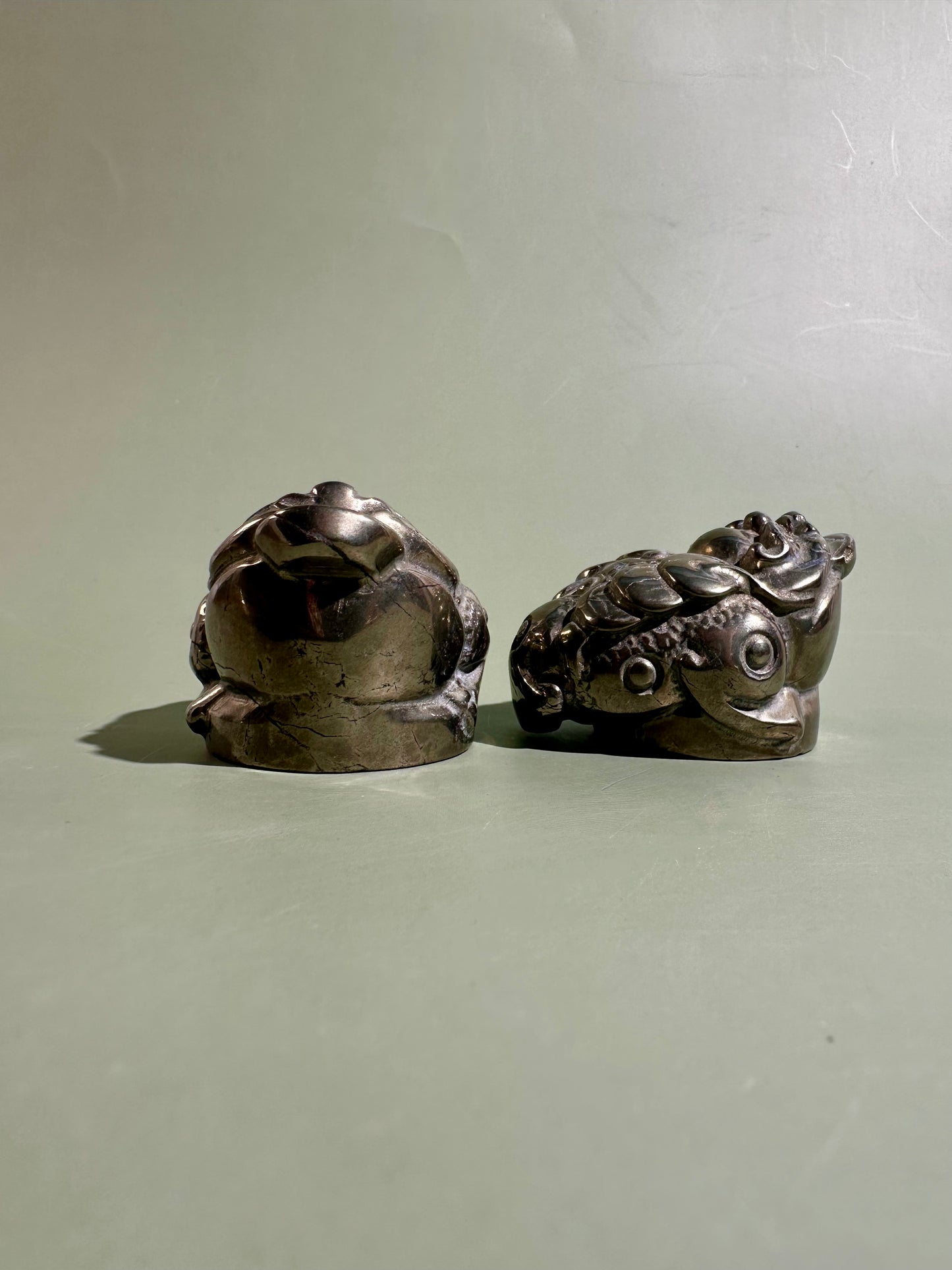 Pyrite Money Toad | Intuitively Chosen Wealth, Success & Protection Energy