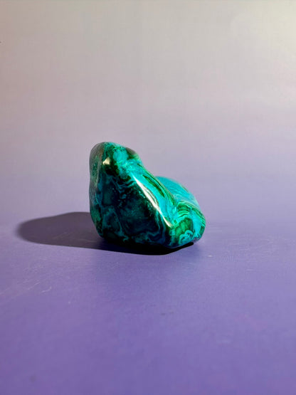 Malachite Chrysocolla Malacolla Polished Specimen Option F | Rare Congo Crystal