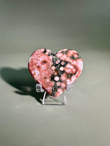 Ocean Jasper Heart Carving – A