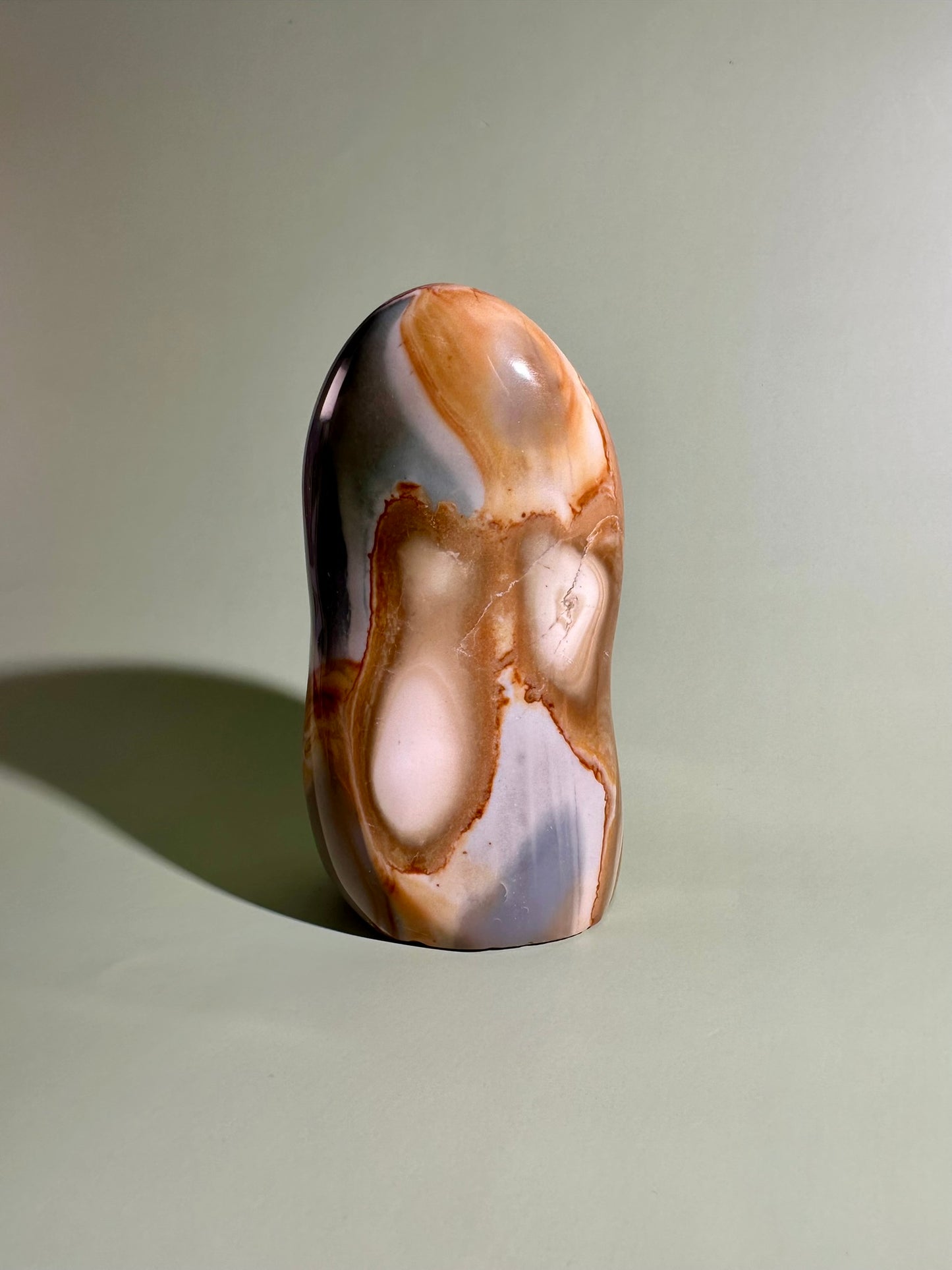 Polychrome Jasper Standing Freeform Option N | Premium One-of-a-Kind Crystal