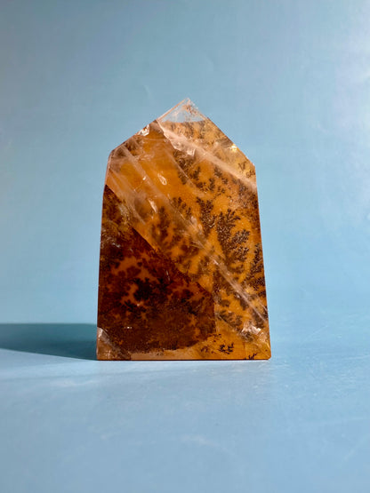 Dendritic Quartz Tower – Option M | Balance, Positive Energy & Grounding