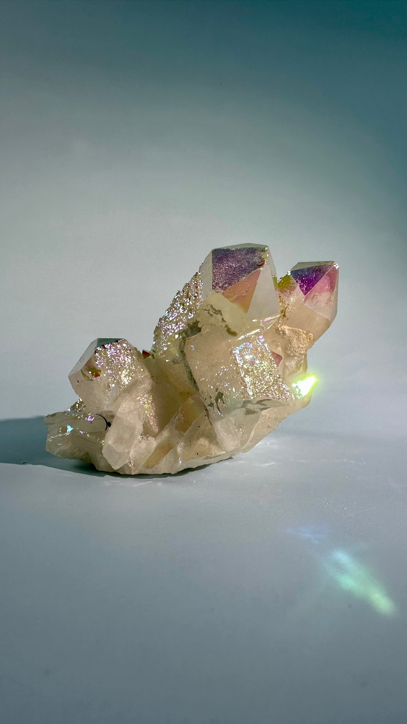 Angel Aura Quartz Cluster – Option B