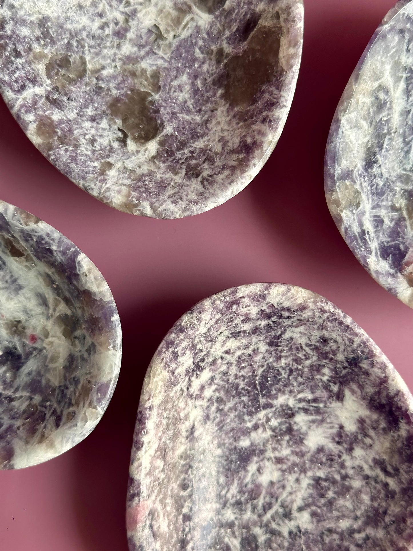 Lepidolite Dish