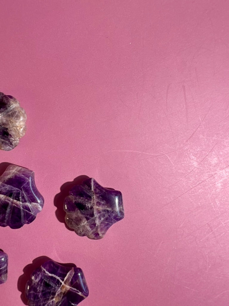 Small Amethyst Shell | Purple Crystal Carving