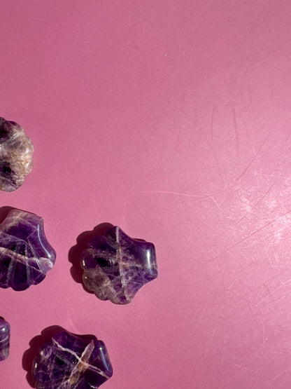 Small Amethyst Shell | Purple Crystal Carving