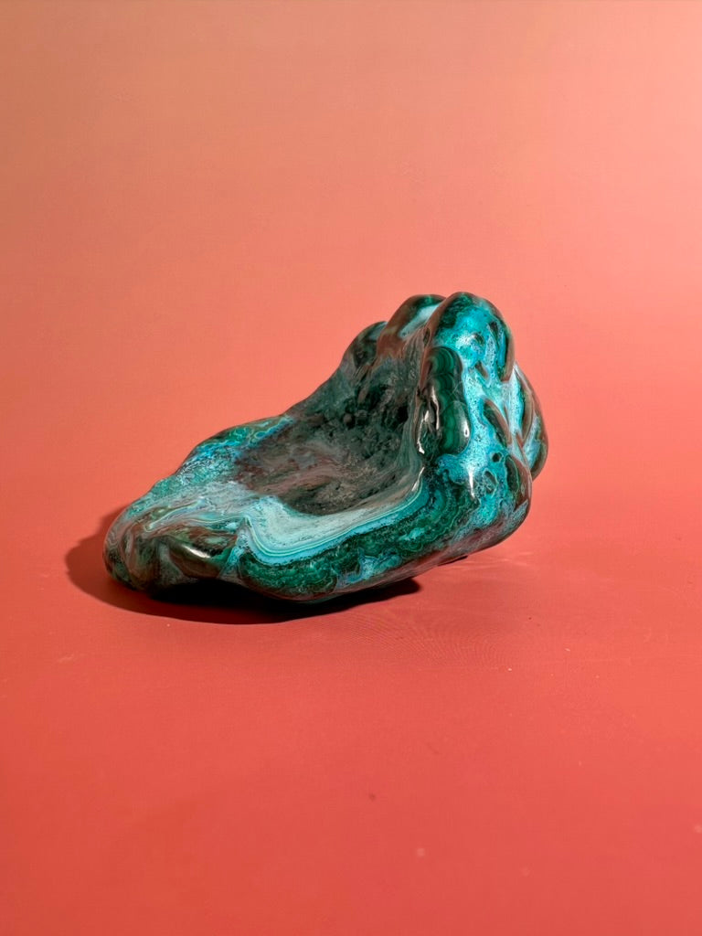 Malachite Chrysocolla Malacolla Polished Specimen Option I | Rare Congo Mineral