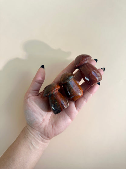 Red Jasper Mushroom