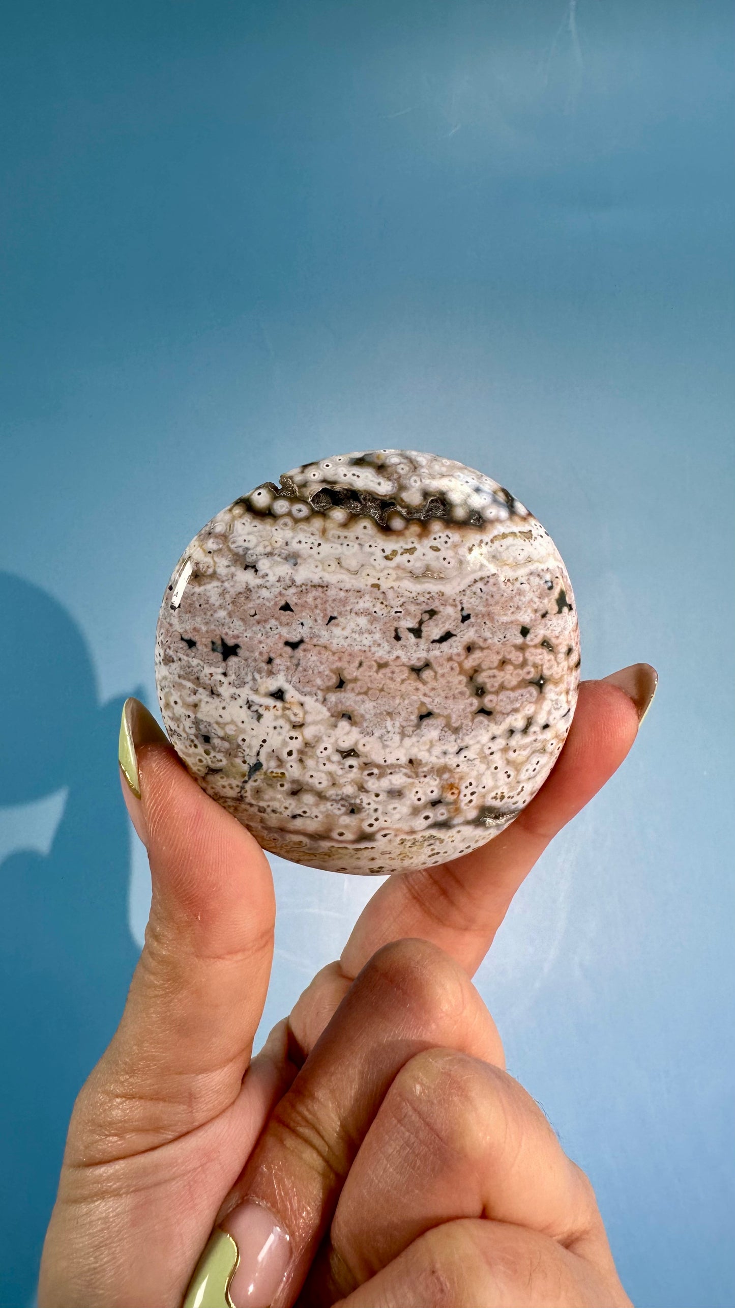 Ocean Jasper Palm Stone – Option G