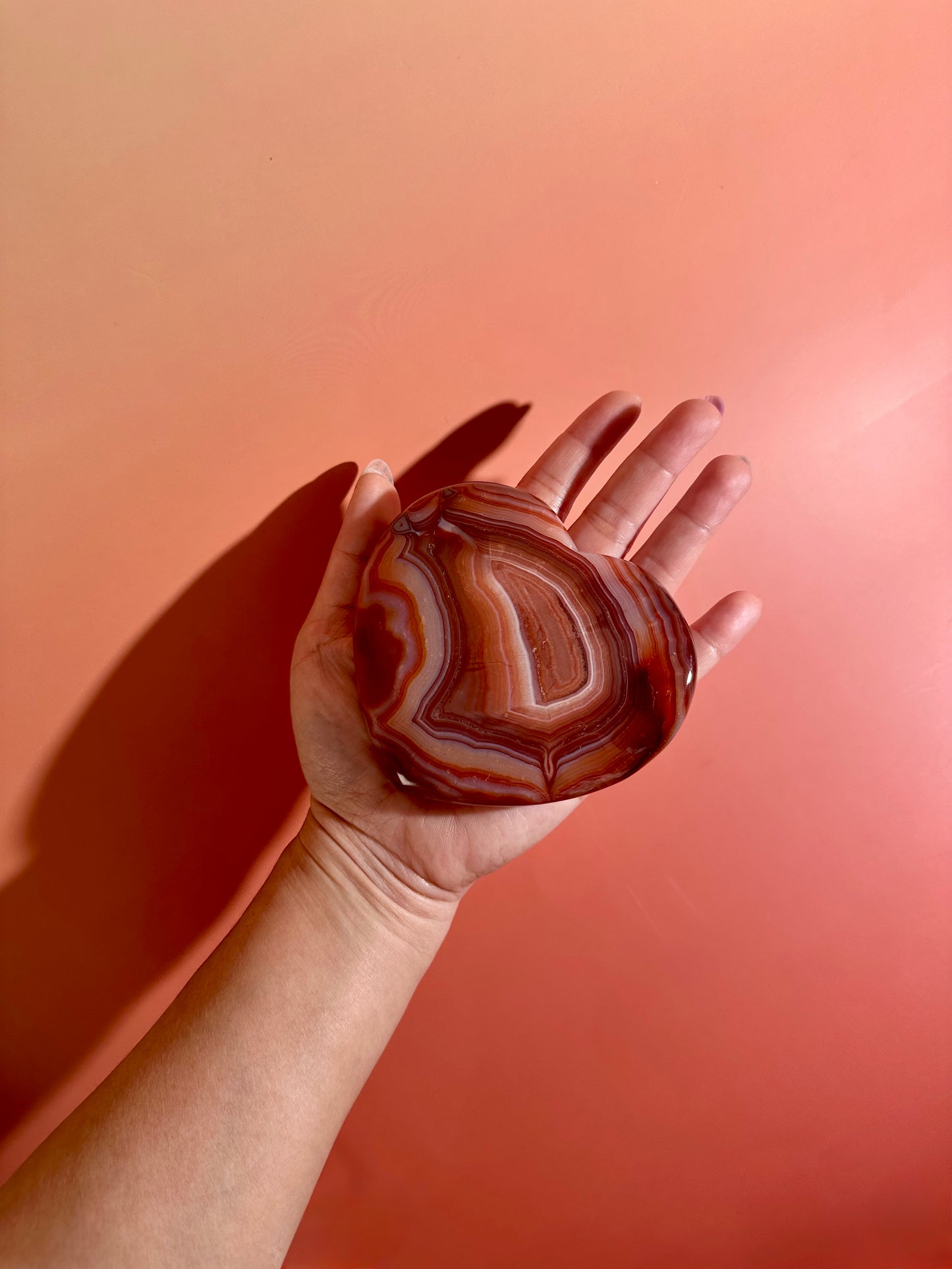 Carnelian Heart – Option G | Abundance, Courage & Joyful Living Crystal