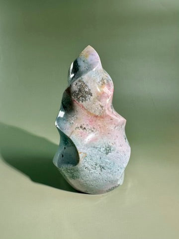 Sea Jasper Flame - A