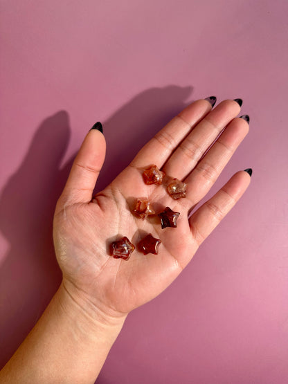 Mini Fire Quartz Star