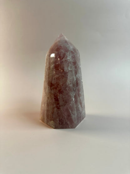 Perfectly Imperfect Rose Quartz Tower Misfit - A