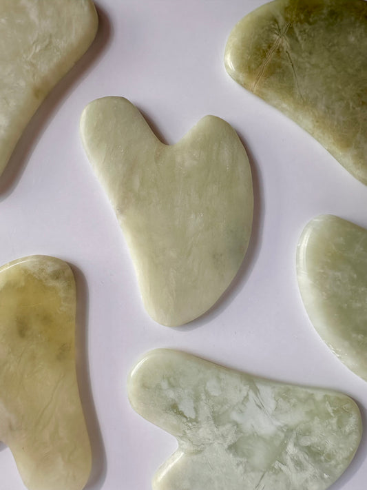 Green Jade Gua Sha Tool