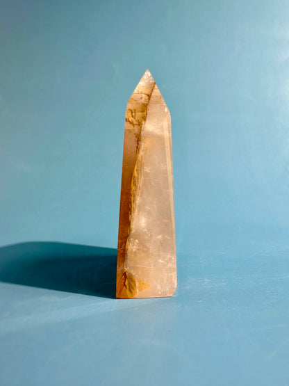 Dendritic Quartz Tower – Option M | Balance, Positive Energy & Grounding