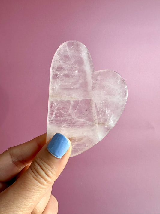 Rose Quartz Gua Sha Tool