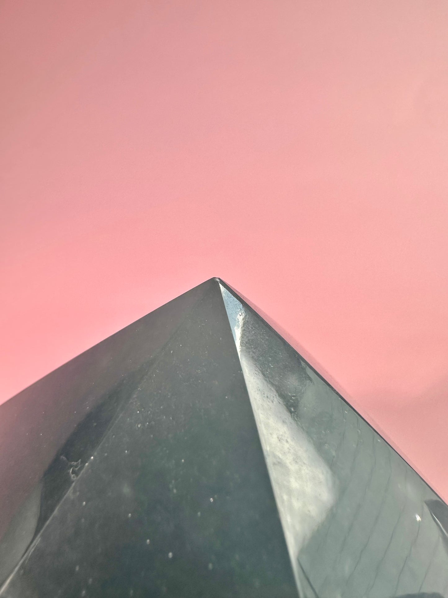 Large Peruvian Snowflake Angelite Tower - A