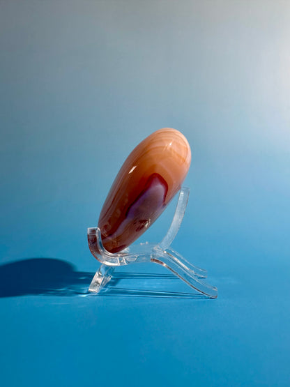 Small Carnelian Heart Option I | Courage, Confidence & Vitality Crystal
