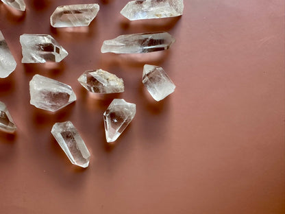 Medium Clear Quartz Rough Point