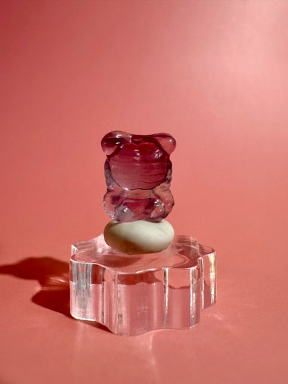 Mini Rainbow Fluorite Sailor Moon Inspired Crystal Carving