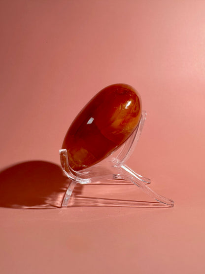 Small Carnelian Heart Option K | Personal Empowerment, Joy & Courage Crystal