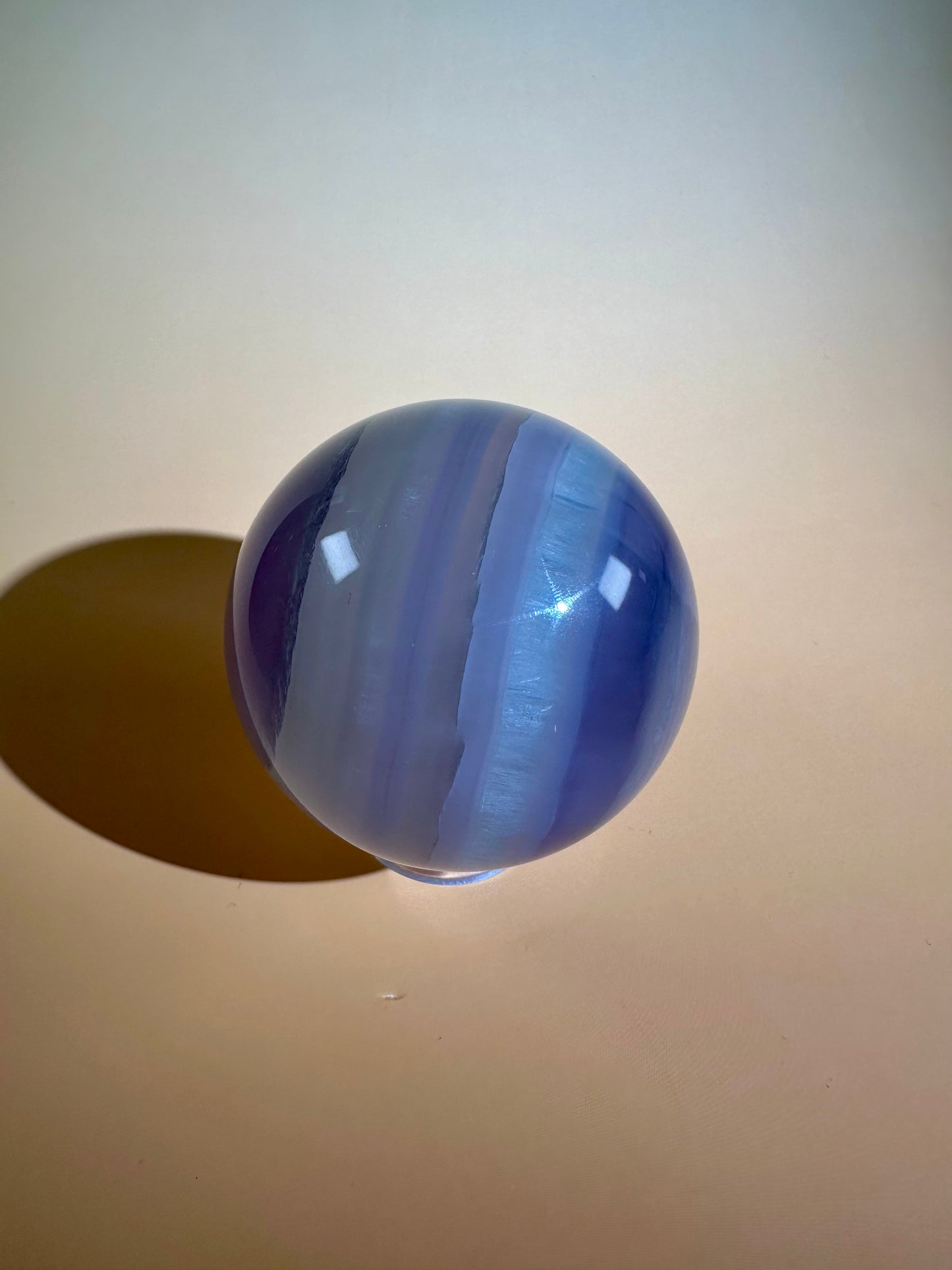 Lavender Green Fluorite Sphere – Option F
