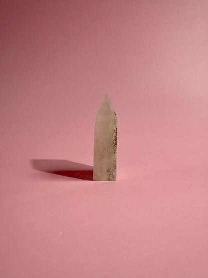 Dendritic Quartz Tower – Option E | Manifestation, Abundance & Earth Energy
