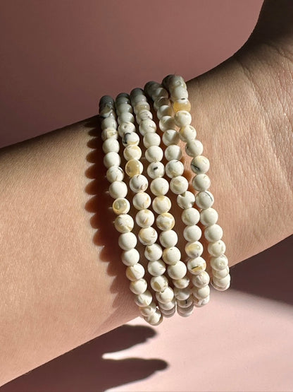 4mm Mother of Pearl Bracelet