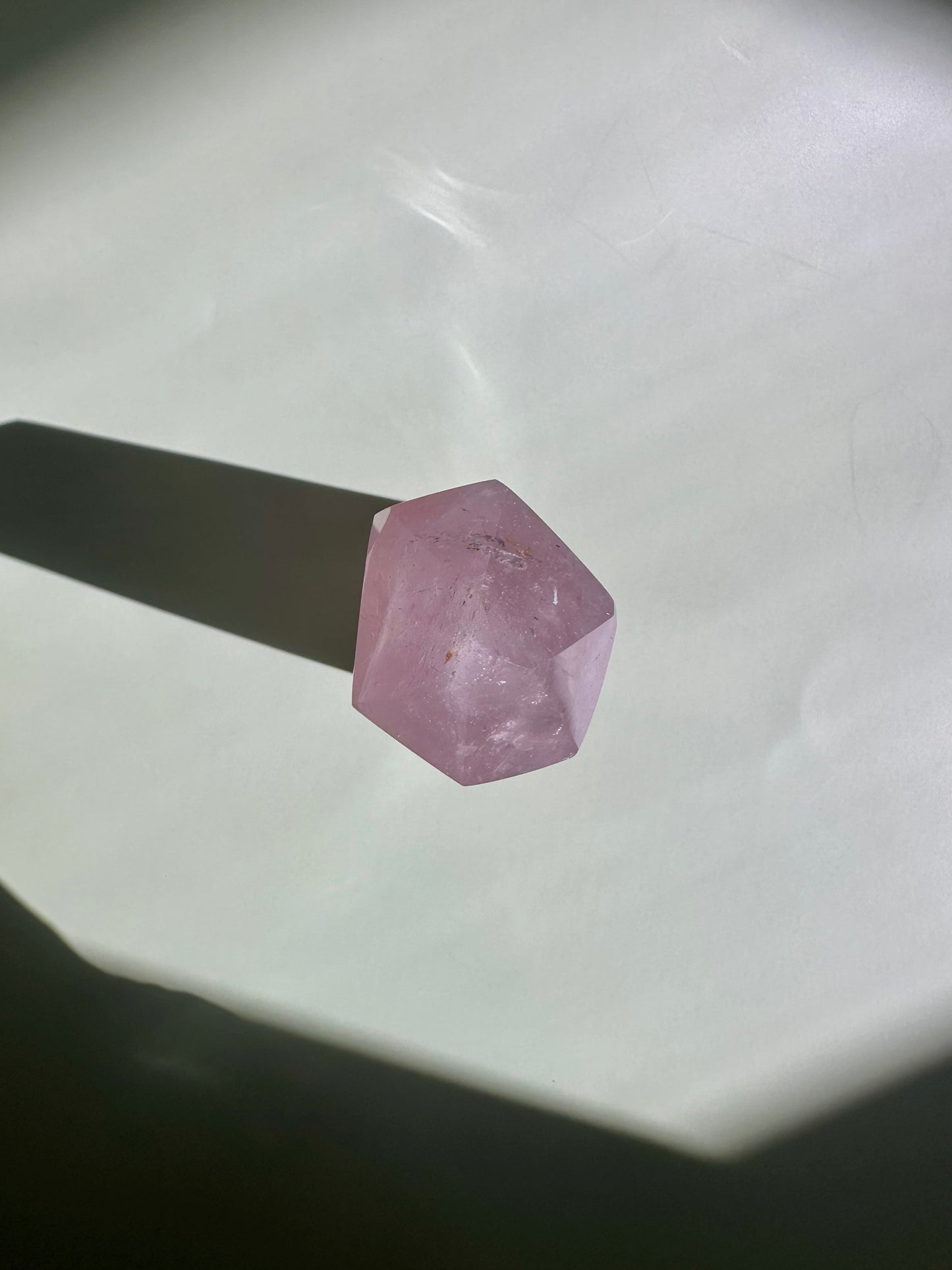 Large Rose Quartz Tower - B