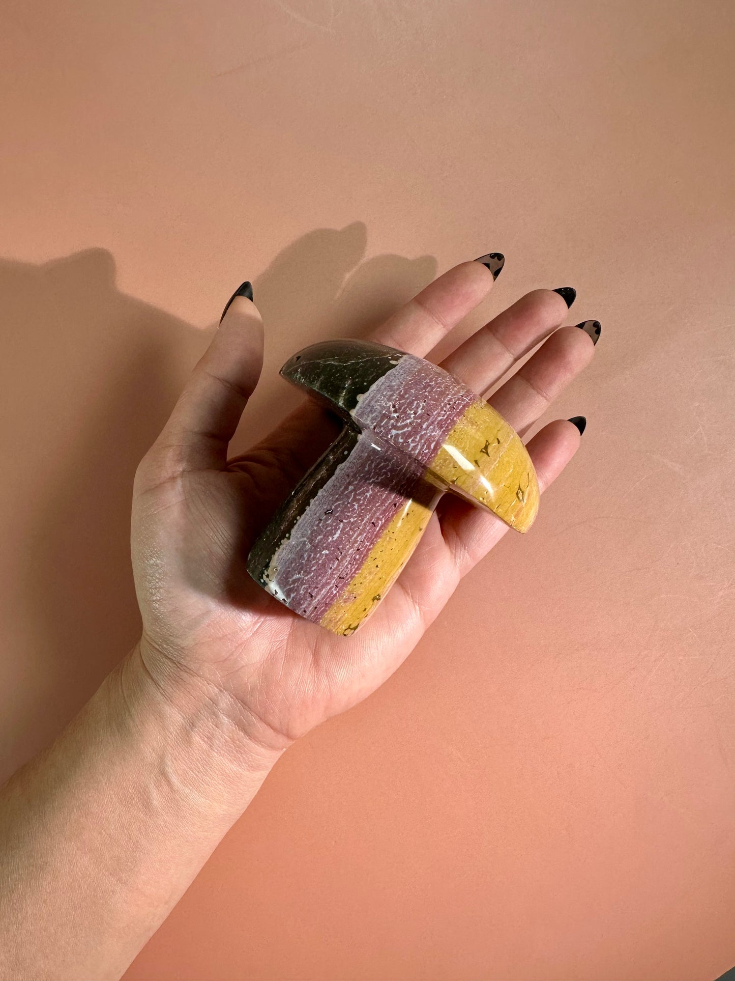 Ocean Jasper Mushroom - B