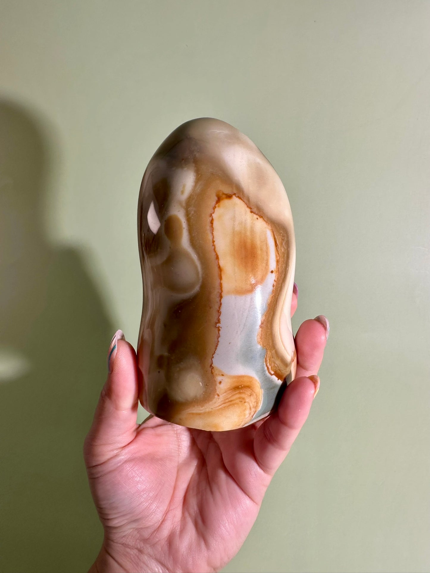 Polychrome Jasper Standing Freeform Option N | Premium One-of-a-Kind Crystal