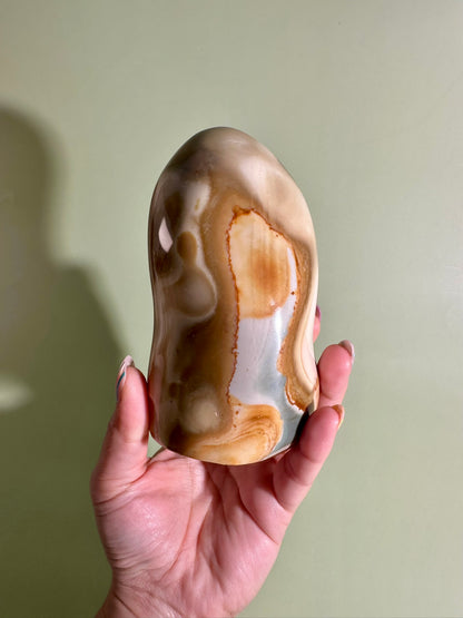 Polychrome Jasper Standing Freeform Option N | Premium One-of-a-Kind Crystal