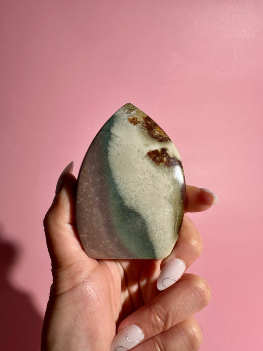 Polychrome Jasper Flame – Option A