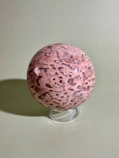 Graphic Feldspar Sphere – Option C | Harmony, Stability & Collector Crystal