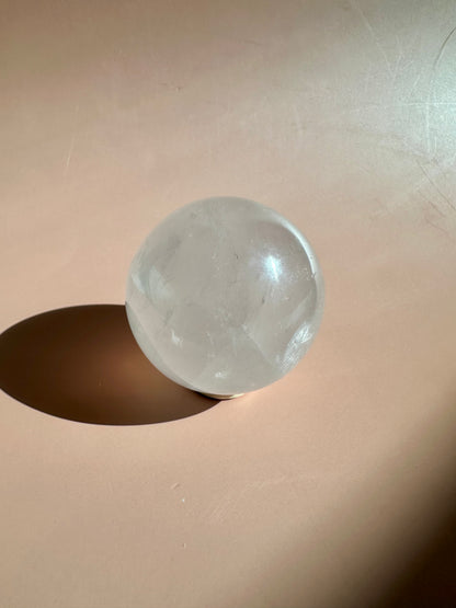 Star Rose Quartz Sphere - D