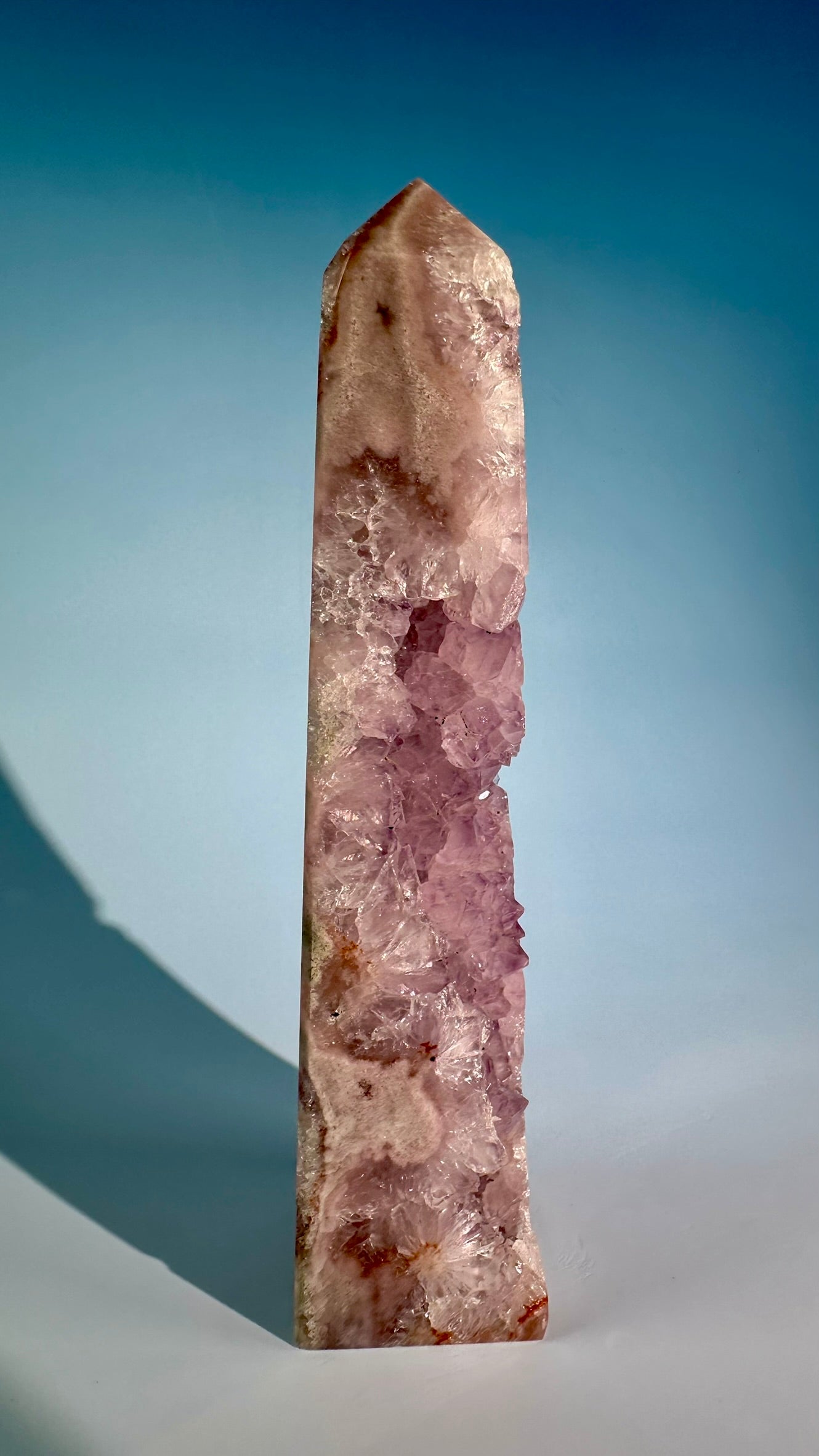 Pink Amethyst Obelisk – Option I