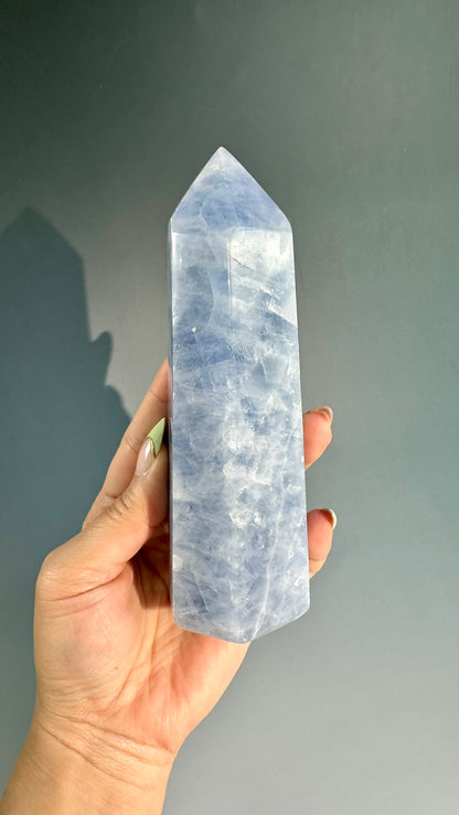 Blue Calcite Tower – Option B